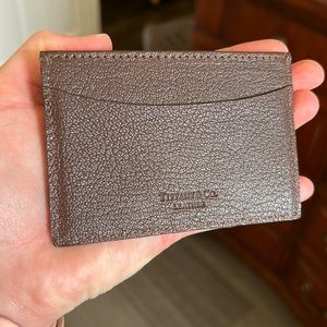 Tiffany & Co. Leather Card Holder